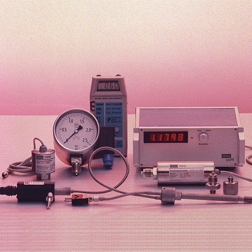 Electronic pressure measuring instruments are marketed