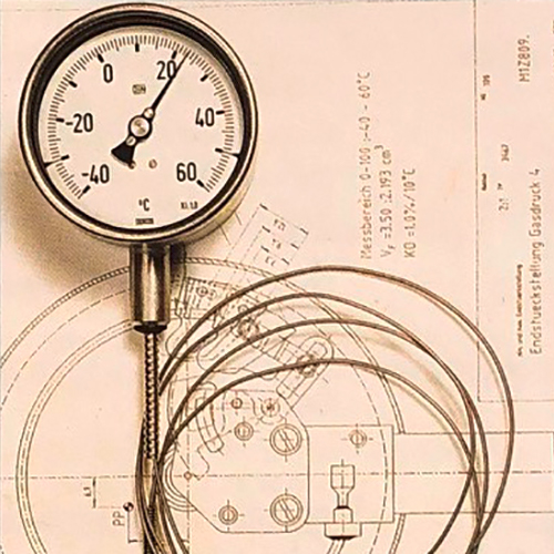 New development of gas-actuated thermometers